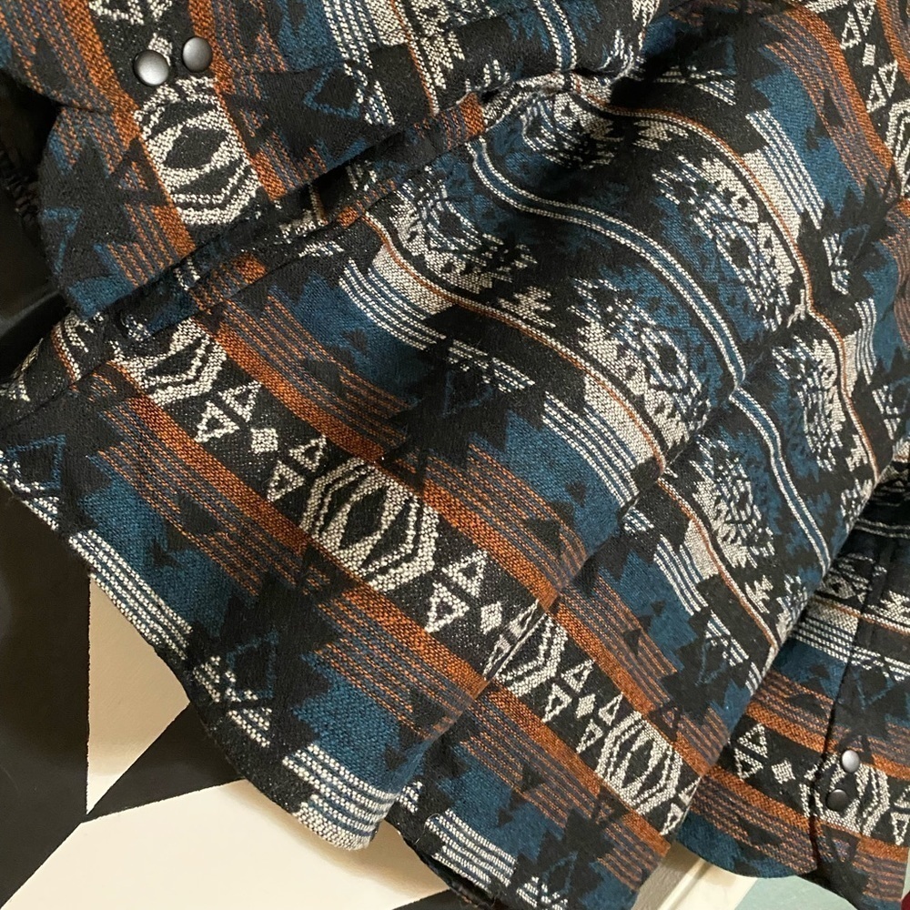 BILLABONG Multi-Color Wool Blend Blazer Jacket - Picture 8 of 13